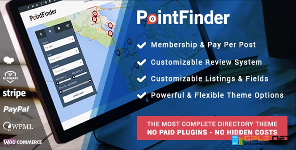 Point Finder Directory – Directory & Listing WordPress Theme