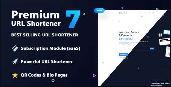 Premium URL Shortener - Link Shortener, Bio Pages & QR Codes