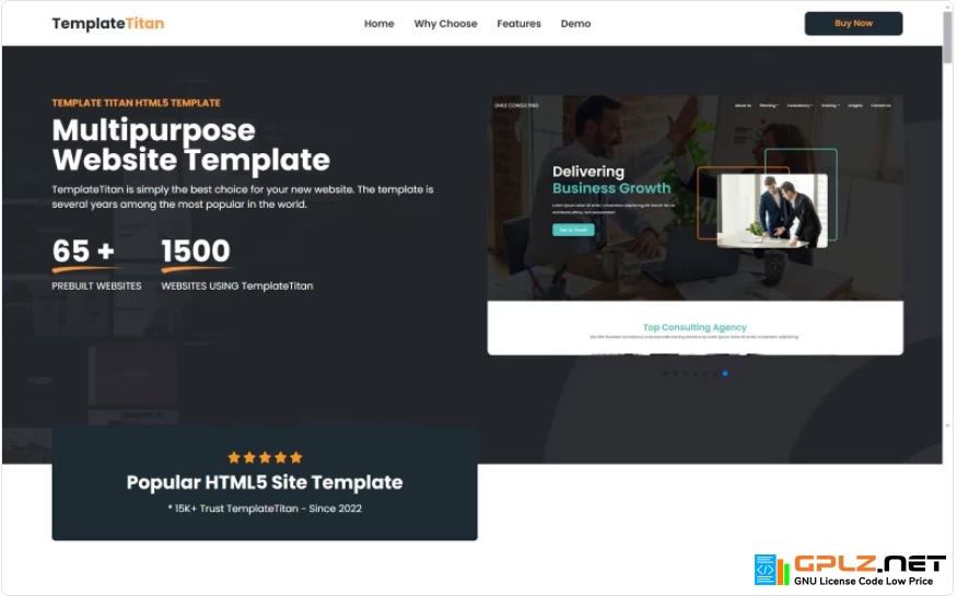 TemplateTitan | Multipurpose Website Template