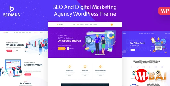 Seomun – Digital Marketing Agency WordPress Theme