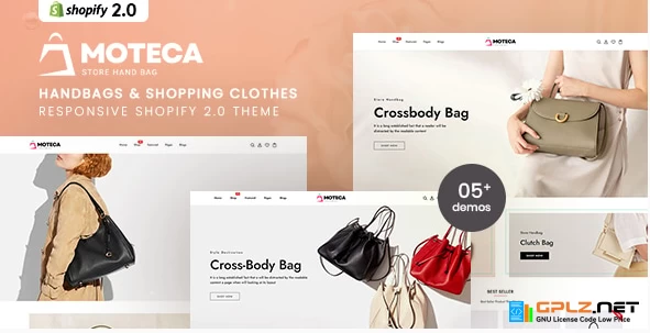 Moteca – Handbags & Shopping Clothes Responsive Shopify 2.0 Theme