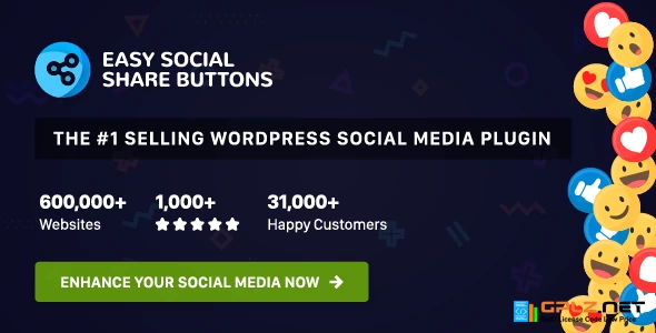 Easy Social Share Buttons for WordPress