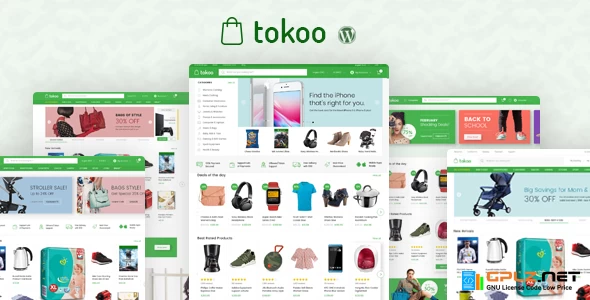 Tokoo – Electronics Store WooCommerce Theme for Affiliates, Dropship and Multi-vendor Websites