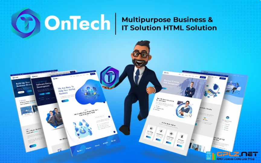 OnTech – Multipurpose Business & IT Solution HTML Template Website Template