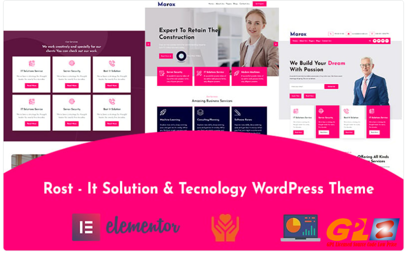 Rost – Technology & IT Solutions WordPress Theme