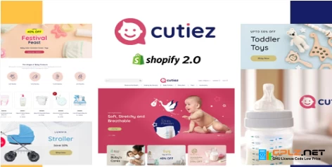 Cutiez – Kids Toys, Children Fashion Store Shopify Theme