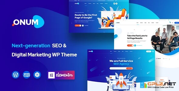 Onum – SEO & Marketing Elementor WordPress Theme