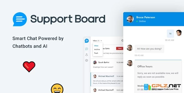 Support Board – Chat And Help Desk