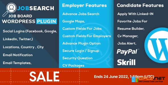 JobSearch WP Job Board WordPress Plugin