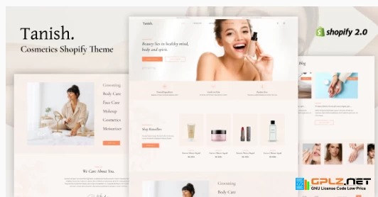 Tanish – Beauty Cosmetics Shopify Theme OS 2.0