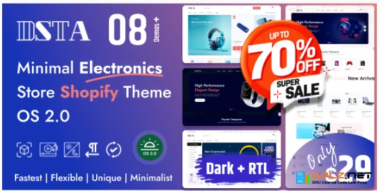 Dsta- Minimal eCommerce Store Shopify Theme 2.0