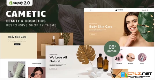 Cametic – Beauty & Cosmetics Responsive Shopify Theme