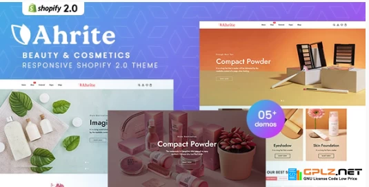 Ahrite – Beauty & Cosmetics Responsive Shopify 2.0 Theme