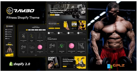 Rambo – Fitness & Gym Products Shopify Theme