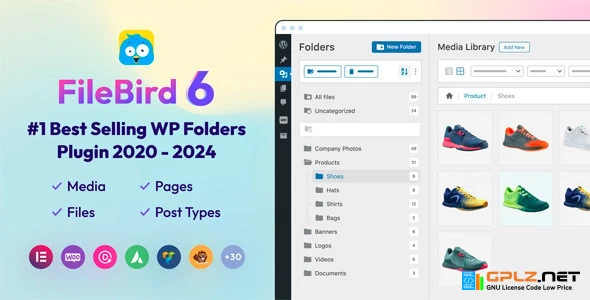 FileBird – WordPress Media Library Folders