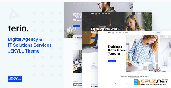 Terio – Digital Agency & IT Services Jekyll Theme