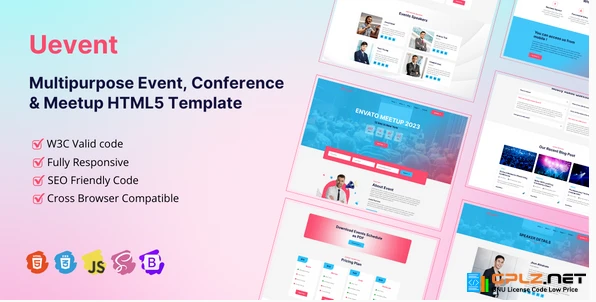 Uevent- Multipurpose Event, Conference & Meetup HTML5 Template