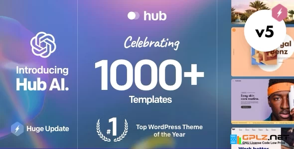 Hub – Responsive Multi-Purpose WordPress Theme