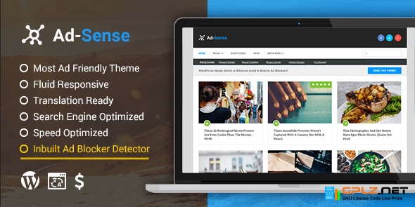 MyThemeShop Ad-Sense WordPress Theme