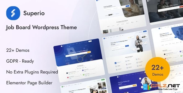 Superio – Job Board WordPress Theme