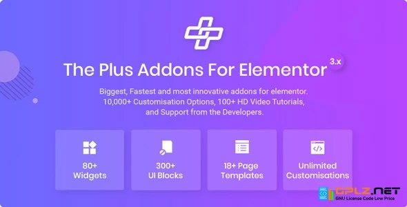 The Plus – Addon for Elementor Page Builder WordPress Plugin