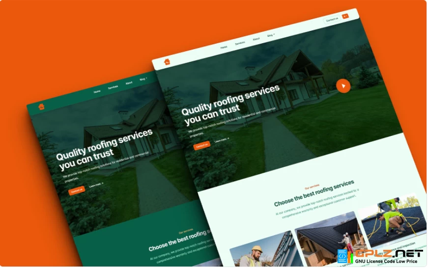 Roofwave – Your Ultimate Roofing Solution HTML Website Template