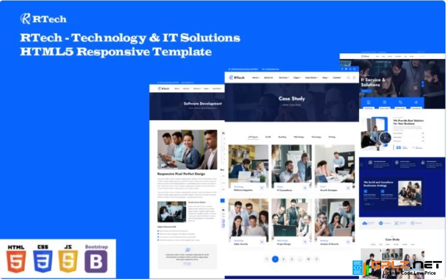 RTech – Technology & IT Solutions HTML5 Responsive Template Website Template