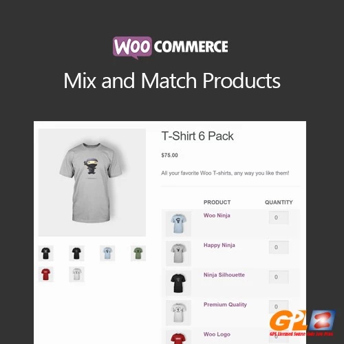 WooCommerce Mix and Match Products