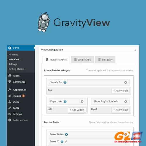 Gravity View WordPress Plugin