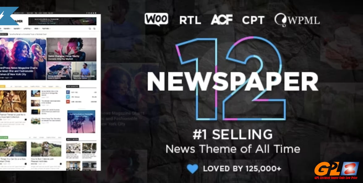 Newspaper – News & WooCommerce WordPress Theme