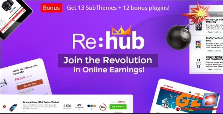 REHub - Price Comparison, Multi Vendor Marketplace Wordpress Theme