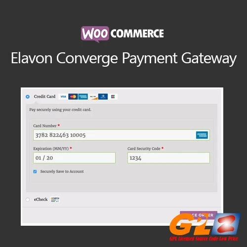 WooCommerce Elavon Converge Payment Gateway