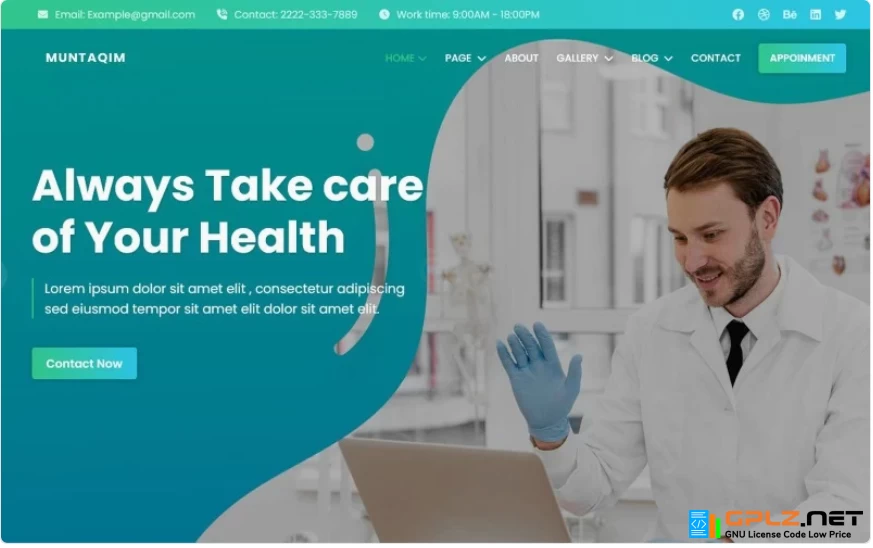 Muntaqim – Medical & Healthcare Service HTML5 Website Template