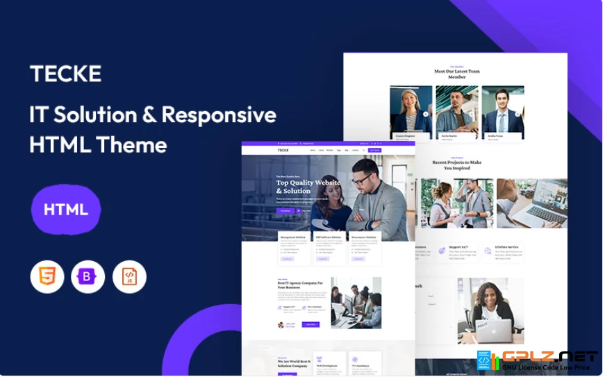 Tecke – IT Solution Website Template