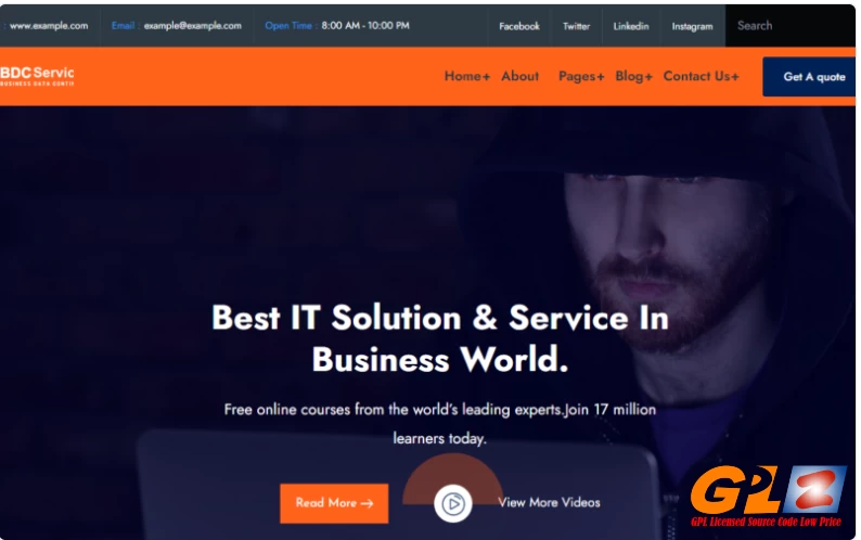 Badsa – IT Solutions & Technology WordPress Theme